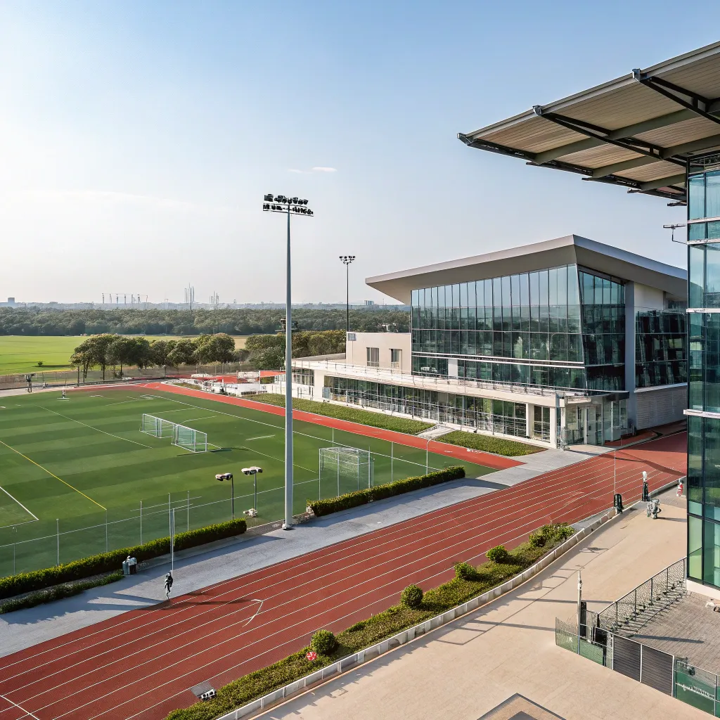 Modern sports facilities at KERENTHIS